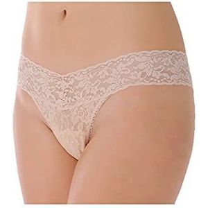 hanky panky string met lage taille, chai, Eén maat, Chai