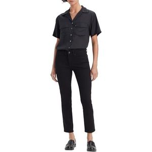 Levi's 712™ Slim Jeans voor dames, Night Is Black