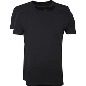 Levi's Set van 2 t-shirts voor heren, ronde hals, katoen, stretch