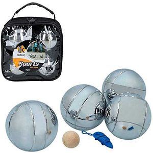 AKTIVE 54035 - Professioneel jeu de boules spel, 4 ballen, sport