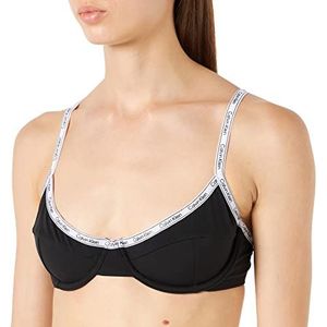 Calvin Klein Balconette-UW bikinitop voor dames, Pvh Zwart