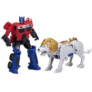 Transformers: Rise of the Beasts, Beast Alliance, Beast Combiners Optimus Prime minifiguren, vanaf 6 jaar, 12,5 cm, 2 stuks