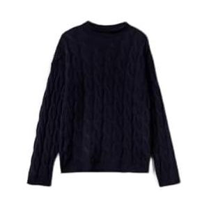 United Colors of Benetton Sweatshirt voor dames, donkerblauw (66U)