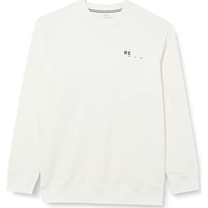 s.Oliver Big Size Sweatshirt, lange mouwen, voor heren, wit, 3XL, Wit