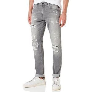 Replay Mickey Jeans voor heren, Medium Grijs 096