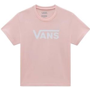 Vans Gr Flying V Crew T-shirt voor meisjes, Chintz Rose