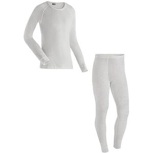 Maier Sports Heren skiondergoed set zilver XL