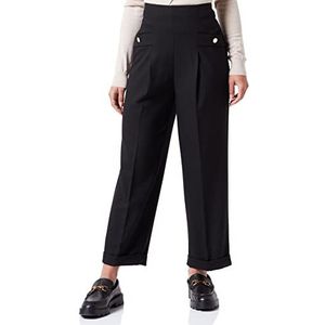 Sisley dames broek zwart 100, 44, zwart 100