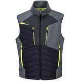 Portwest DX4 Baffle vest voor heren, kleur: metaalgrijs, maat: M, DX470MGRM