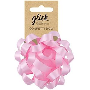 Glick Babyroze confettistrik, roze strik, voor cadeauverpakkingen, confettistrikken, babyroze