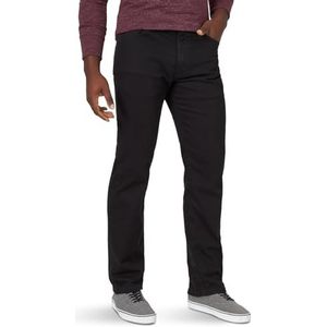 Wrangler Wrangler Authentieke heren klassieke 5-pocket regular fit flex jeans heren, Flex Zwart