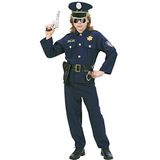 Policeman (jas, broek, riem met holster, hoed) - (158 cm / 11-13 jaar)