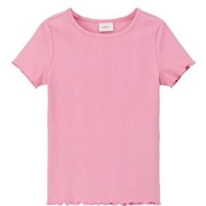 s.Oliver T-shirt met korte mouwen voor, roze 4325, 92-98, Roze 4325