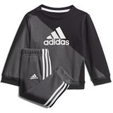 Adidas Badge of Sport French Terry Jogger Trainingspak, uniseks, kinderen, Zwart/Wit