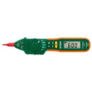 Extech 381676A pen multimeter met geïntegreerde contactloze spanningsdetectie (NCV), Green