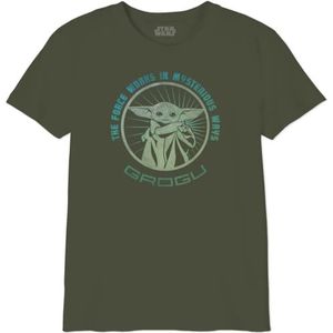 Star Wars Boswmants074 T-shirt voor jongens (1 stuk), Khaki (stad)