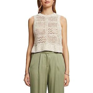 ESPRIT 073ee1i304 damessweater, Zand