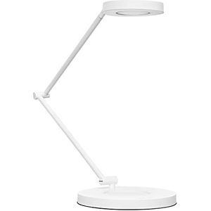 LEDVANCE SUN@HOME Led-bureaulamp, wit, met wifi, 22 cm breed en 54 cm hoog, 15 W, 600 lm, 2200-5000 K, CRI>95, Sunhome bureaulamp, wifi, bestuurbaar met Alexa, Google of via app
