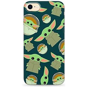 ERT GROUP Telefoonhoes voor iPhone 7/8/SE 2/SE 3 Origineel en officieel gelicentieerd Star Wars-motief Baby Yoda 006, geschikt voor de vorm van de mobiele telefoon, TPU-hoes