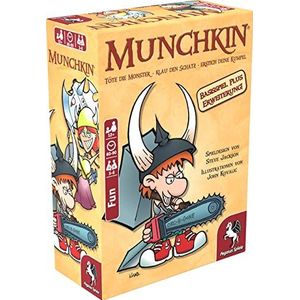 Munchkin, basisspel + uitbreiding ""Abartige Axt"" (spel): Töte de Monster - Klau de Schatz - Erstich Deine Kumpel