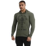 Golds Gym Sweatshirt met capuchon en lange mouwen, T-shirt voor heren (1 stuk)