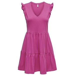 Onlmay JRS Noos Robe à manches courtes, Rose, XS