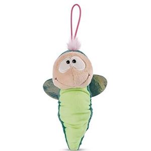 NICI 49105 Cuddly Toy Fireflies Glim Jim 13 cm groen met lus duurzaam zacht pluche schattig pluche speelgoed voor knuffelen en spelen, voor kinderen en volwassenen, geweldig cadeau-idee