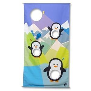 BS Toys Voer de Pinguïns - Werpspel voor kinderen en volwassenen vanaf 3 jaar - 1 tot 2 spelers