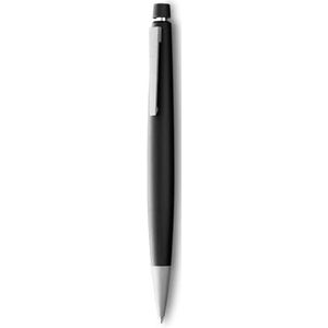 LAMY 2000 vulpotlood 101 – potlood in de kleur zwart, mat met gum – 0,7 mm fijne lijnvulling (LAMY M 40)