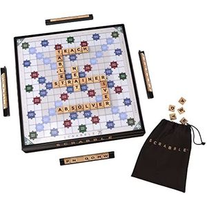 Mattel Games SCRABBLE HPK86 Special Edition 75e verjaardag, duurzaam spel met FSC-gecertificeerde letterstenen en speelbord voor het hele gezin en woordliefhebbers