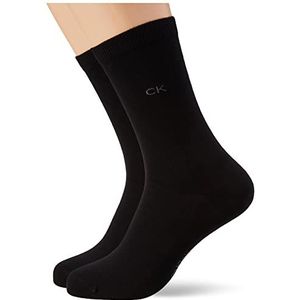 Calvin Klein klassieke dames sokken, zwart.