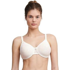 Chantelle, C Magnifique, Reggiseno riduttore da donna, senza cuciture, non foderato Bianco sporco (Elfenbein 35) 85G, ivoor, 100I, Ivoor