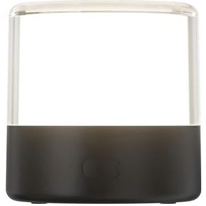 Tafellamp decoratie LED wit + RGB oplaadbaar met afstandsbediening BOLO H10cm