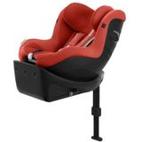 CYBEX Gold Sirona Gi i-Size Plus autostoel met basis, van 3 maanden tot 4 jaar ca. (vanaf de geboorte met de verloop), max. 20 kg, 61-105 cm (vanaf 40 cm met verloop), Hibiscus Red