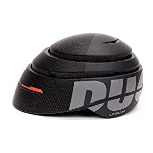 Ducati Urban opvouwbare helm, hersluitbaar, uniseks, volwassenen, zwart met rode details, groot