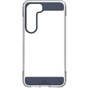 Black Rock - Robuuste Air hoes, compatibel met Samsung Galaxy S23 5G, beschermhoes, transparant, dun, schokbestendig (donkerblauw)