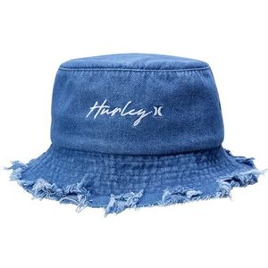 Hurley W Olivia Fringe Hat voor dames, Blauw