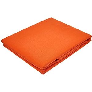 Miracle Home Kussensloop van 50% polyester, zacht, 150 cm, oranje