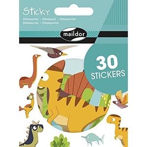Maildor 30 stuks dinosaurus-decoratieve stickers