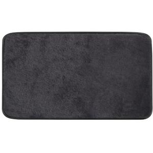 Gedy Fuzzy badmat 80x50 cm zwart