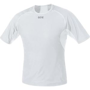 GORE Wear Heren shirt met korte mouwen, winddicht, Gore M WINDSTOPPER Base Layer Shirt, Maat: L, Kleur: Zwart, 100024
