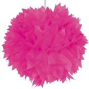 Folat Papieren pompon, 30 cm, roze