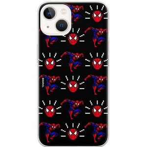 ERT GROUP Telefoonhoes voor iPhone 13 MINI Original en officieel gelicentieerd Marvel Spider Man 025-patroon, perfect aangepast aan de vorm van de mobiele telefoon, TPU-hoes