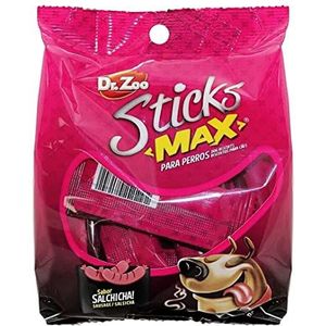 MISTER ZOO – Premium Dog Snacks Vlees Smaak Hond Snacks Sticks Smaak Worst voor honden beloningen en prijzen. Pakket van 130 gram.