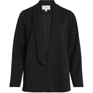 Vila Blazer Vivarone Noos Korte blazer voor dames, zwart.