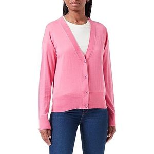 BOSS C_fedasa Cardigan tricoté pour femme, Medium Pink668, L