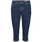 VERO MODA Vmelly Mr Knickers Dnm Mix Noos Vmelly Mr Knickers Dnm Mix Noos Dames (1 stuk), Donkerblauwe denim/detail: vi3435, M