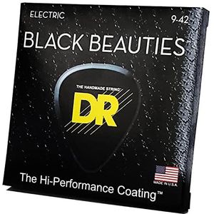 DR String BKE-9 Black Beauties snaren voor elektrische gitaar
