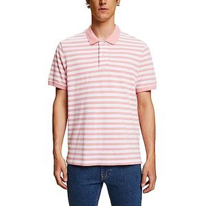 ESPRIT Poloshirt voor heren, 672/roze 3, XL, 672/Roze 3