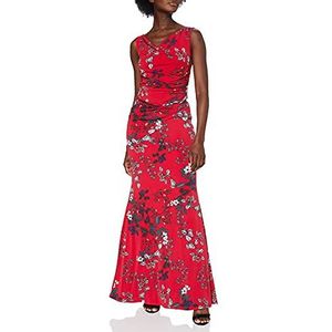 Gina Bacconi Dames maxi-jurk cocktailjurk dames, Rood